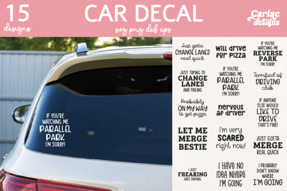 Download Funny Car Decal Bumper Bundle - Premium Resources